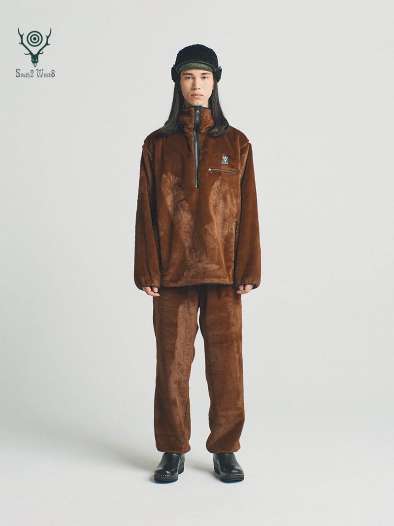 Copper tone fleece jacket and pants