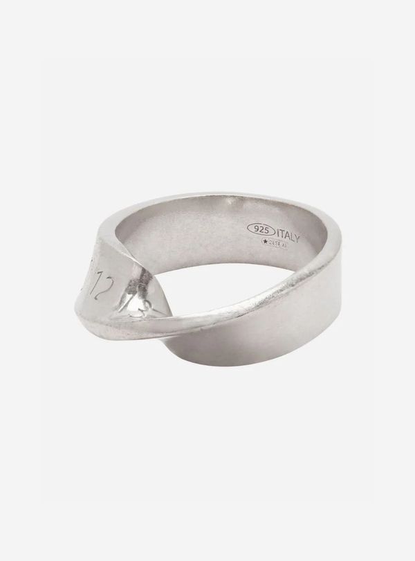 Maison Margiela Twisted Sterling Silver Ring