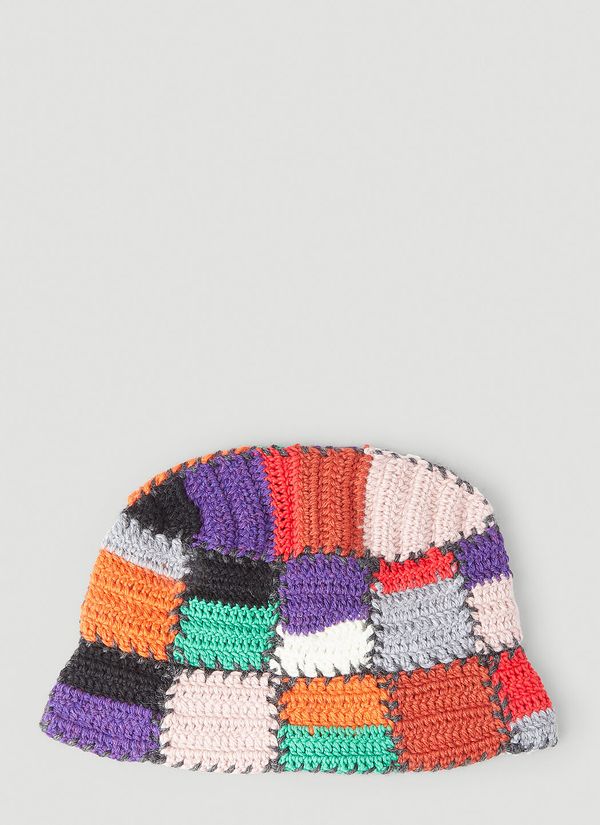Marni Multicolor Patchwork Bucket Hat