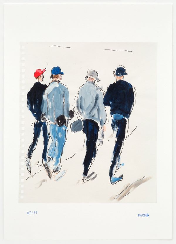 Richard Haines, Four Guys Walking (2017)