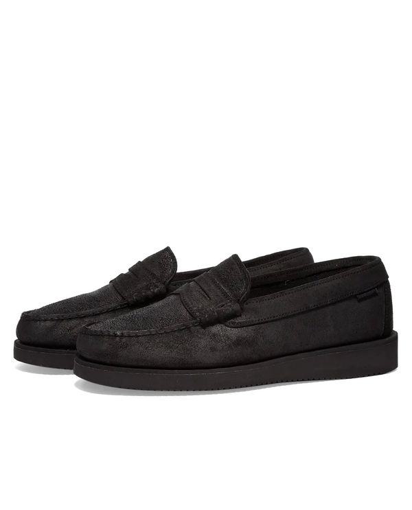 Sebago x Engineered Garments black loafers