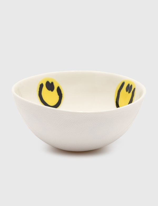 Frizbee Ceramics Handmade Porcelain Smile Bowl