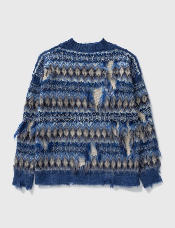 Maison Margiela Distressed Knitted Jumper