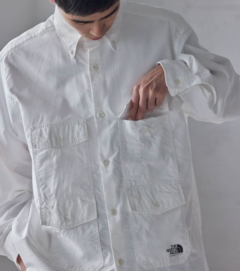 4-Pocket BD Shirt (White)