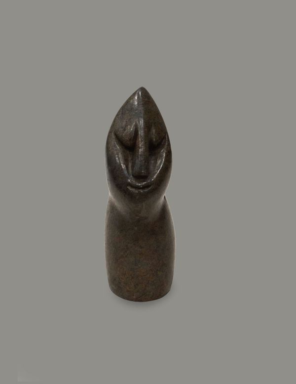 Small brown stone sculpture, Africa 1940s