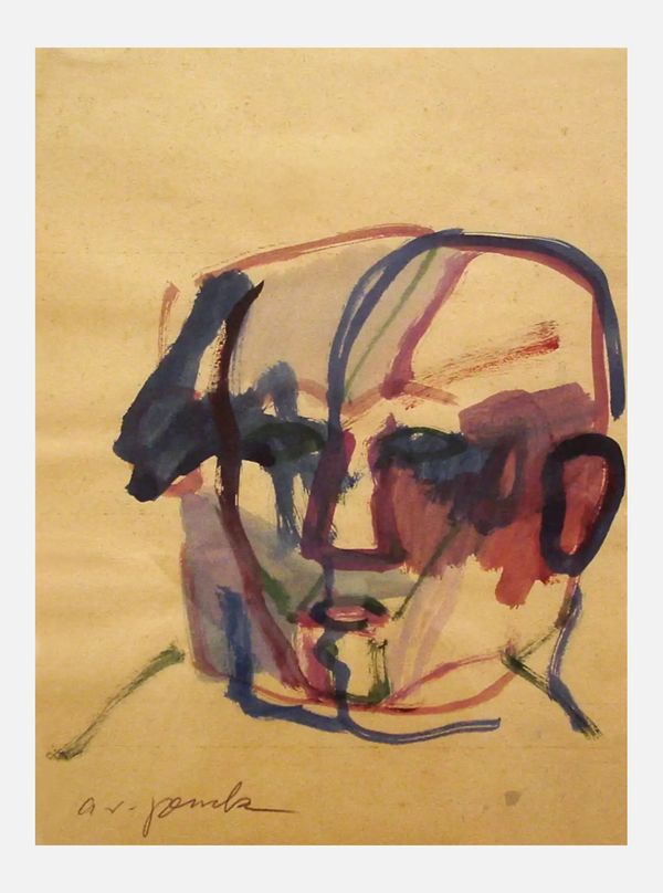 A.R. Penck, Porträt (1980)